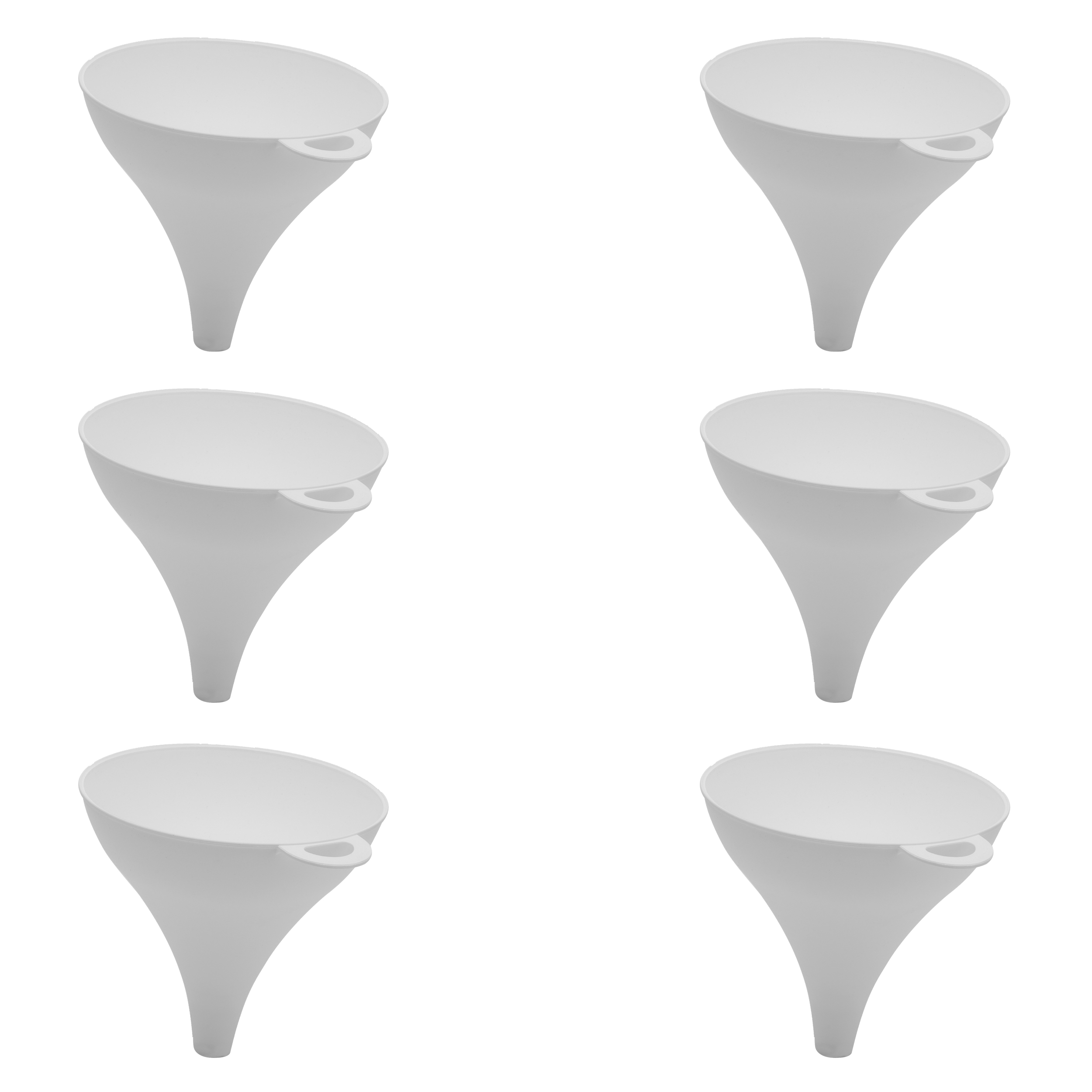 YBM Home Small Plastic Funnel for Water Bottle Liquid Transfer Food