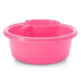 thumbnail image 1 of YBM Home Square Plastic Wash Cup & Wash Basin Set, long-lasting, for Ritual hand washing, 1332-1148Pink, 1 of 1