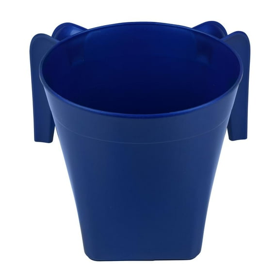 YBM Home Square Plastic Wash Cup, long-lasting, for Ritual hand washing, 1332MBlue