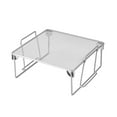 thumbnail image 1 of YBM Home Stackable Mesh Shelf Silver Storage Rack for Kitchen, 1 of 2
