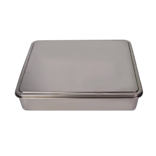 YBM Home Stainless Steel Covered Cake Pan