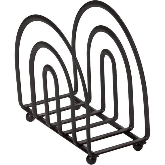 YBM HOME Elegant Wire Steel Napkin Holder for Dining Table and Kitchen Countertops, Bronze Design