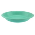thumbnail image 1 of YBM Home Unbreakable Round Deep Plastic Plate 15-Ounce | Tableware Plates BPA-Free, Green, 1 of 2