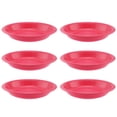 thumbnail image 1 of YBM Home Unbreakable Round Deep Plastic Plate 15-Ounce | Tableware Plates BPA-Free, Pink 6 Pack, 1 of 2