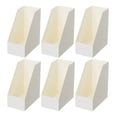 thumbnail image 1 of YBM Home Vertical File Bins Organizer Open Front Design for Easy Access to Files, Documents, and Magazines, Ideal for Home Office, Work Desktops, Large, 1270-6, 1 of 3