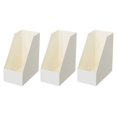 thumbnail image 1 of YBM Home Vertical File Bins Organizer Open Front Design for Easy Access to Files, Documents, and Magazines, Ideal for Home Office, Work Desktops, Large, 1270-3, 1 of 3