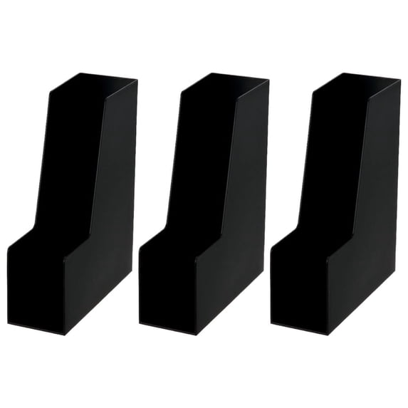YBM Home Vertical File Bins Organizer Open Front Design for Easy Access to Files, Medium, 1262-3