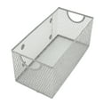 thumbnail image 1 of YBM Home Wire Mesh Open DVD, CD, Book Storage Basket 11 x 5.5 x 5, 1 of 6