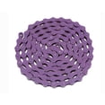 thumbnail image 1 of YBN Chain 1/2x1/8x112 Purple. for bicycle Chain, bike chain, lowrider bikes, beach cruiser, chopper, limos, stretch, bmx, 1 of 1