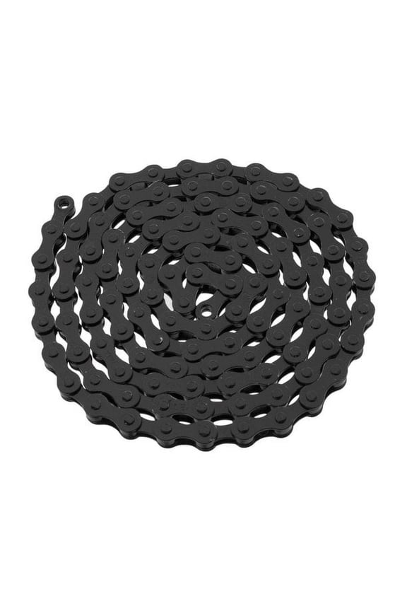 YBN S410 Bicycle Chain (1-Speed, 1/2 x 1/8-Inch, 112L), Black