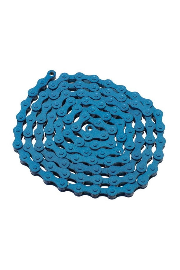 YBN S410 Bicycle Chain (1-Speed, 1/2 x 1/8-Inch, 112L) Blue