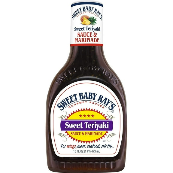 YBQF Sweet Teriyaki Sauce and Marinade, 16OZ