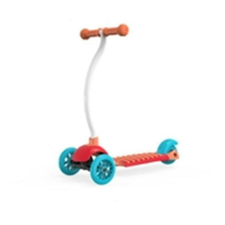 YBike Kids GLX Cruze 3 Wheel Kick Scooter Orange Walmart