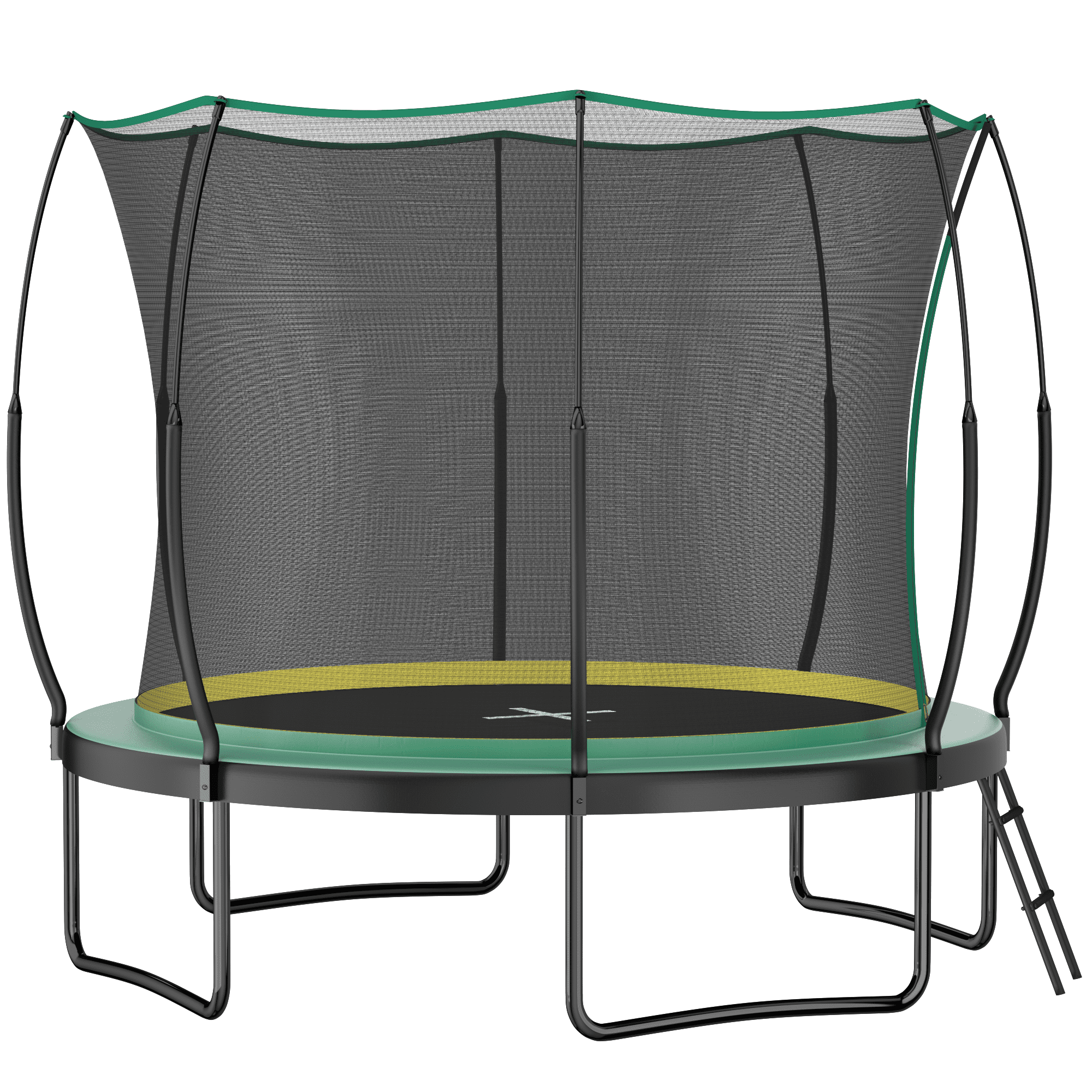 YC 10FT Springfree no Gap Trampoline- Green