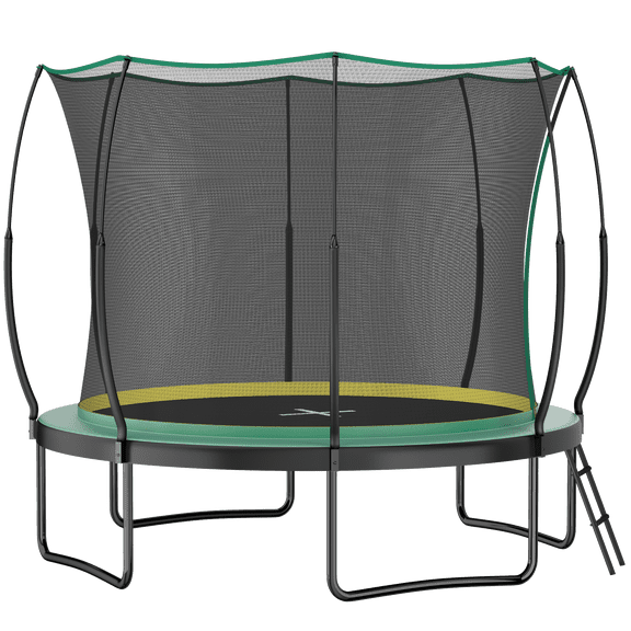YC 10FT Springfree no Gap Trampoline- Green