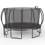 YC 16FT trampoline Pumpkin- Black Red-Upgrade