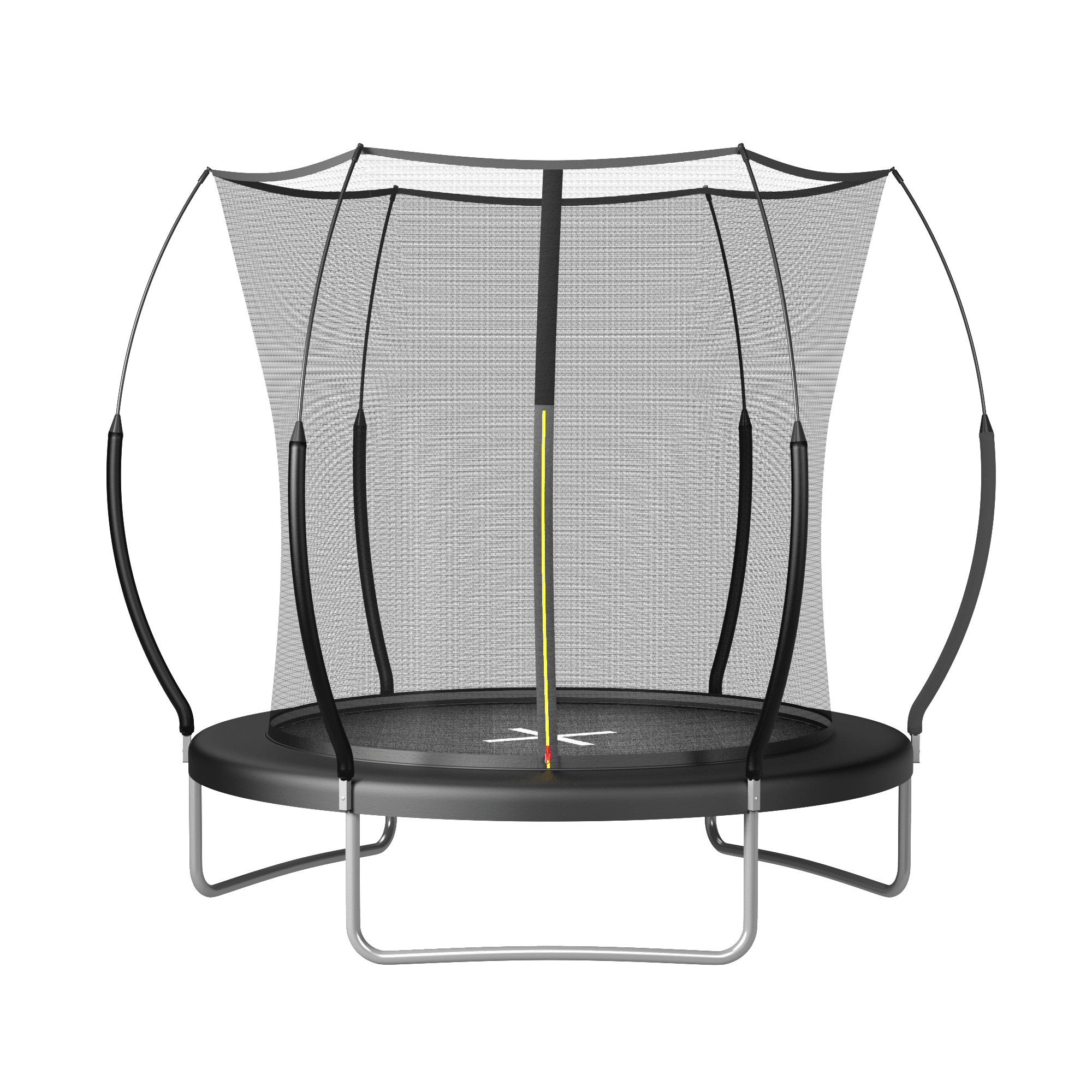 YC 6FT Springfree no Gap Trampoline- Blak