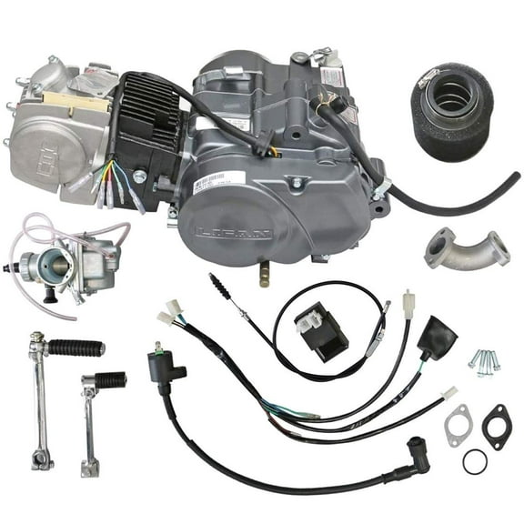 YC Yier Lifan 140cc Engine Motor Manual Clutch Kick Start for Dirt Pit Bike Mini Trail CT70 CT90 CT110 Z50 ATC70 CS90 SL90 XR50 CRF50 XR70 SSR 110 Apollo RFZ 125cc 4 Stroke Racing Engine
