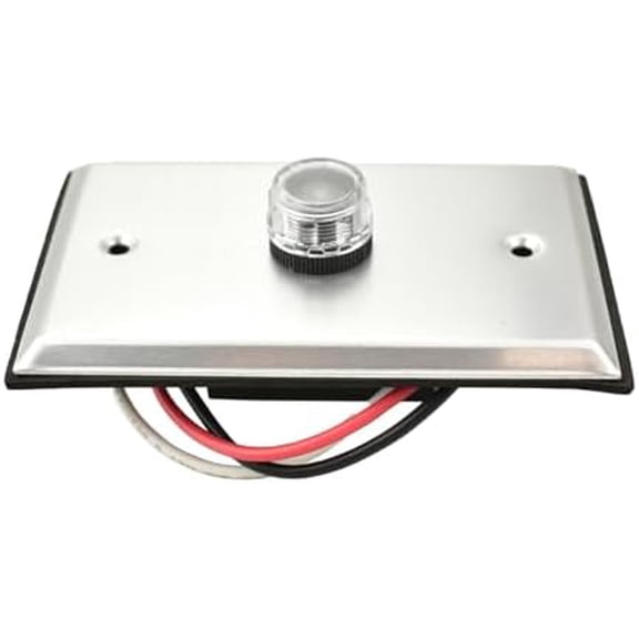 YCA1031 Photocell Sensor for Outdoor Lights, 120V Dusk to Dawn Light Control with Wall Plate Included, Post Eye Button Photocontrol, UL Listed$$Tools & Hardware Other