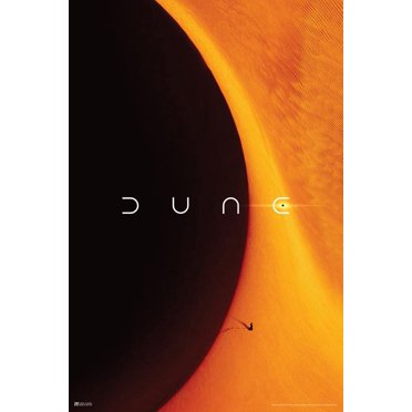 Dune Movie Poster - 'Planet Arrakis' Logo Art Print, 24x36