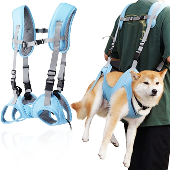 YCCMML Ergonomic Pet Backpack, Spine Protecting Breathable Mesh Carrier for Small Dogs & Cats