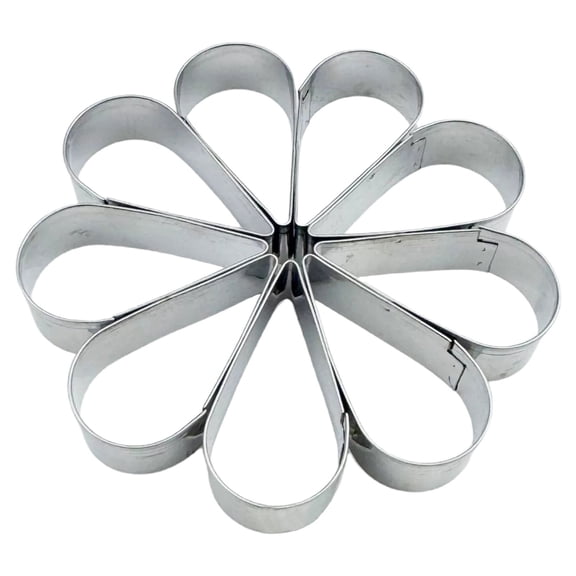 YCCMML Mini Cookie Cutter, Stainless Steel Non-Stick Cookie Mold for Baking