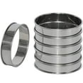 thumbnail image 1 of YCCMML Muffin Ring, 6-Pack 4 Inch Stainless Steel Double Rolled Cookie Rings for Baking, 1 of 5