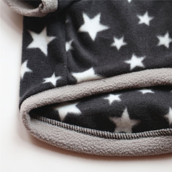 YCCMML Puppy Sweater, Soft Warm Dog Clothes Winter Outfit with Star Pattern for Small Dogs, Chihuahua Yorkie Boy Dog Sweatshirt