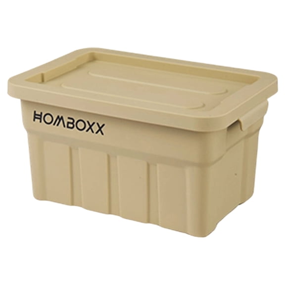 YCCMML Storage Bins with Lids Thickened Large Capacity Weatherproof Tote for Outdoor Camping Storage & Workshop Organizer