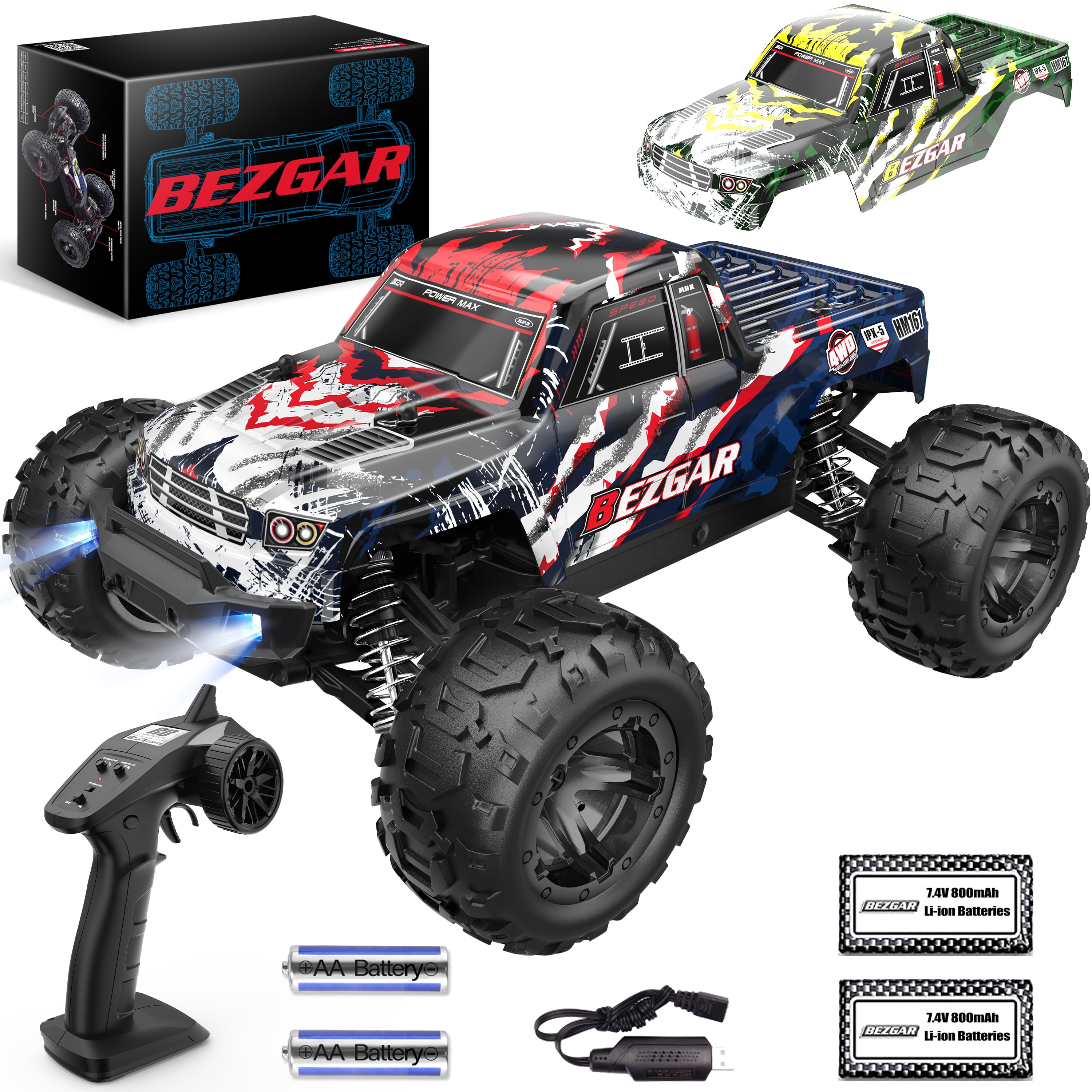 Ma moto tout-terrain multifonction rc 1:10, vehicules-garages