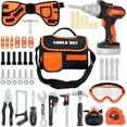thumbnail image 1 of YCFUN 48pcs Kids Tool Sets Tool Belt with Electronic Drill, Pretend Play Construction Toys for Boys Girls Ages 3+, 1 of 6