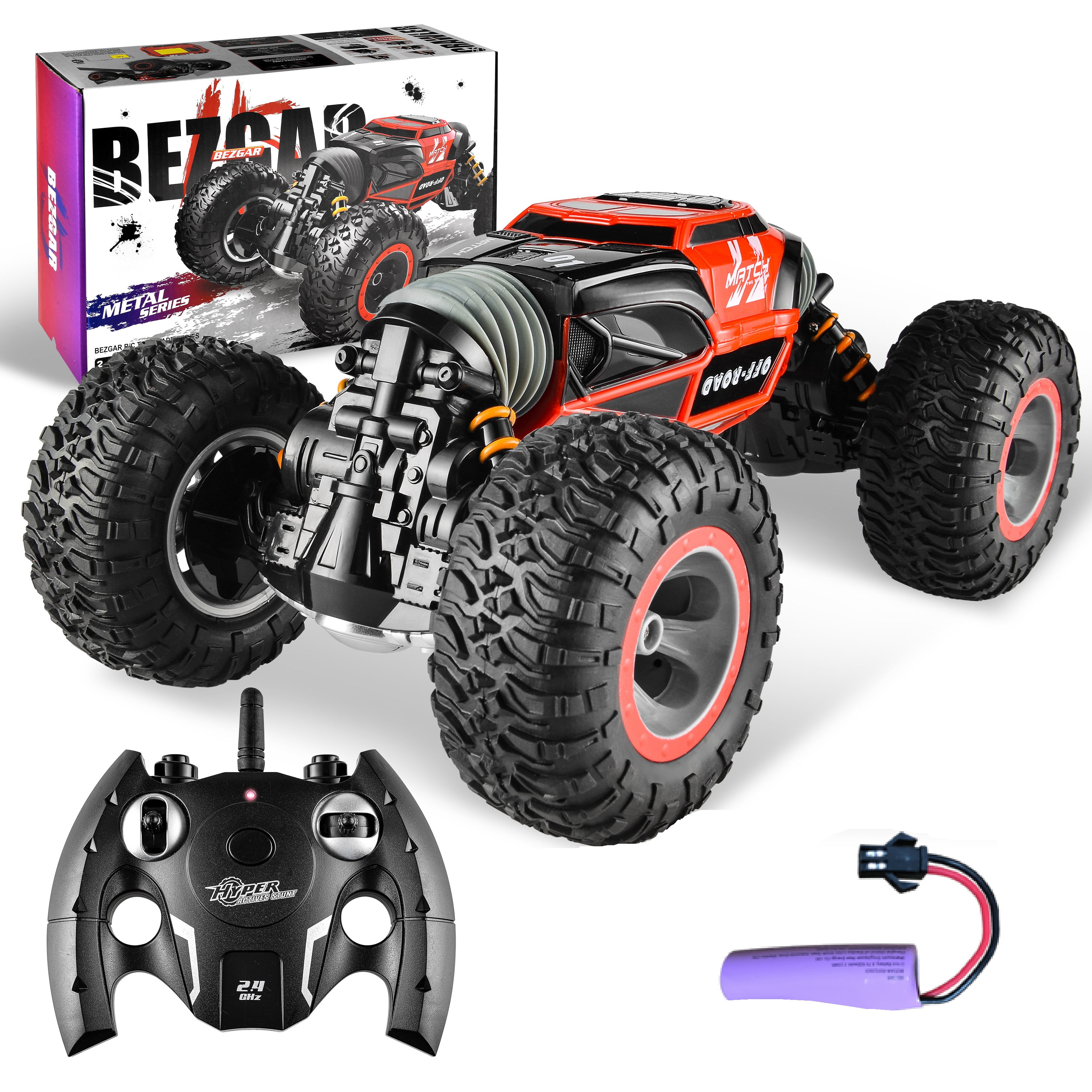 YCFUN 4WD Transform RC Car: Rechargeable Off-Road and Road Vehicle for ...