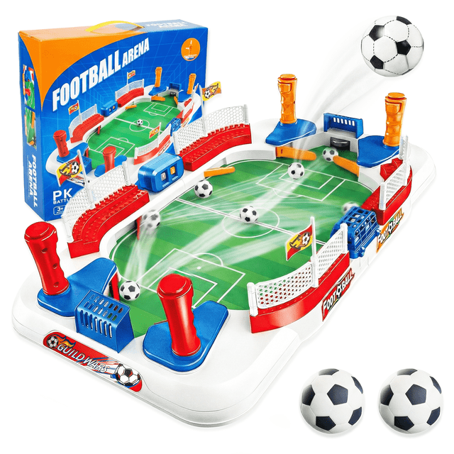YCFUN Tabletop Foosball Game for Kids & Families, Soccer Board Game ...