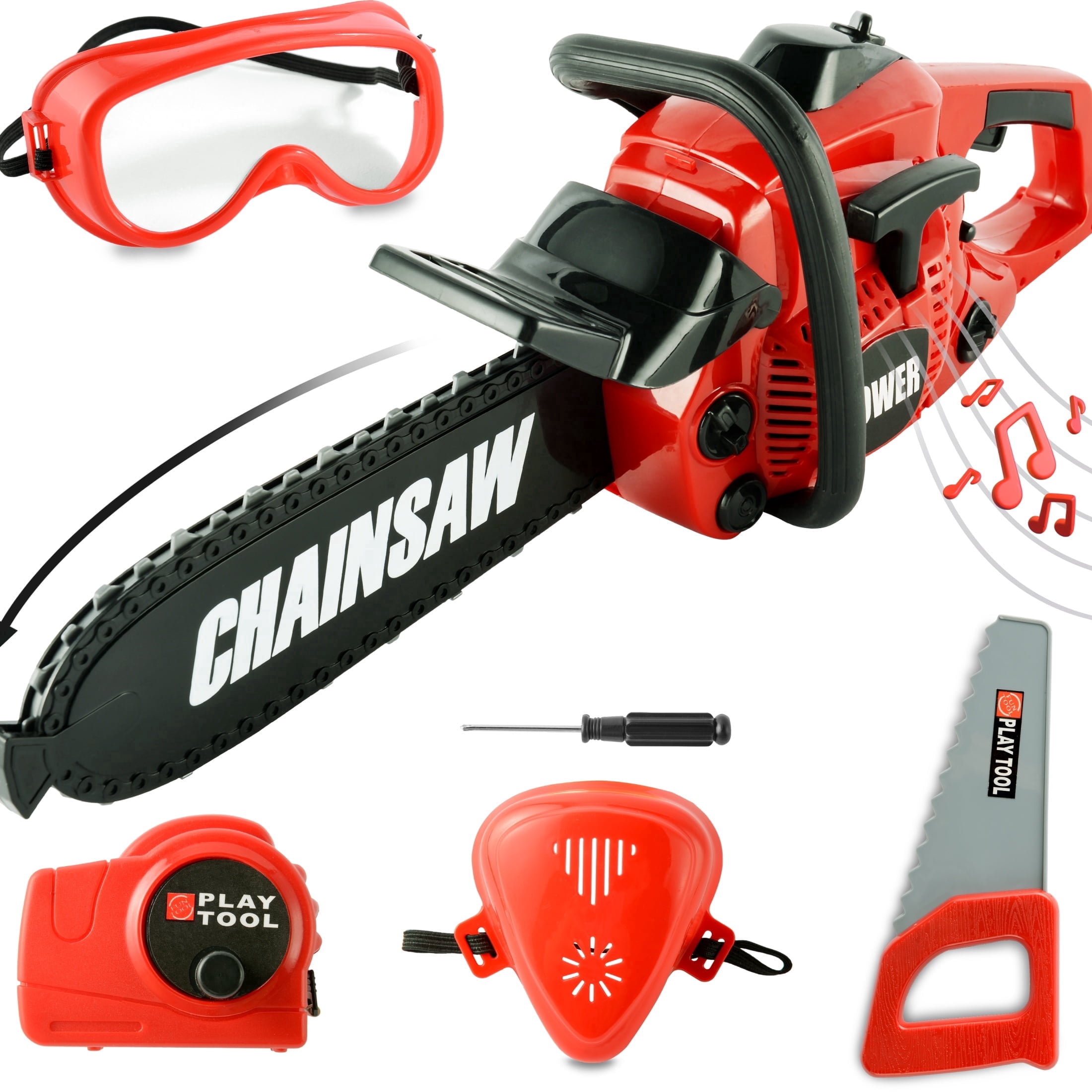 Toy Chainsaw Gardening Set for Kids – YCFUN Realistic Pretend Play