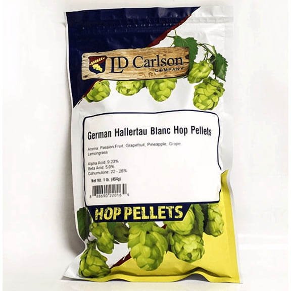 YCH Hops German Hallertau Blanc Hop Pellets 1 lb