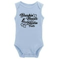 thumbnail image 1 of YCICIVDee Breakin’Hearts & Blastin Farts-Baby Bodysuit Clothes Creeper Blue Sleeveless 3-6 Months, 1 of 4