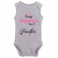thumbnail image 1 of YCICIVDee Every Princess Needs & Fairy Godmother /Unisex Baby Bodysuit Funny Cute Infant Bodysuit Grey Sleeveless, 1 of 4