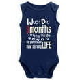 thumbnail image 1 of YCICIVDee I Just Did 9 Months&My Parents Are Now Serving Life/ Funny Baby Bodysuits Navy Sleeveless 12-18 Months, 1 of 4