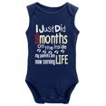 thumbnail image 1 of YCICIVDee I Just Did 9 Months&My Parents Are Now Serving Life/ Funny Baby Bodysuits Navy Sleeveless 3-6 Months, 1 of 4