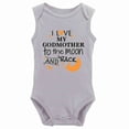 thumbnail image 1 of YCICIVDee I Love My Godmothert oThe Moon and Back Unisex Baby One Piece Bodysuit Clothes Grey Sleeveless, 1 of 4