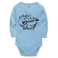 thumbnail image 1 of YCICIVDee Newest Memberof The Band Baby Bodysuit Long Sleeve Blue 9-12 Months Love Music Baby Clothes Gift For Drummer, 1 of 4