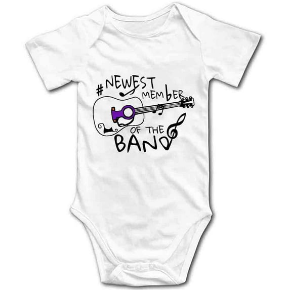 YCICIVDee Newest Memberof The Band Baby Bodysuit Short Sleeve White 9-12 Months Love Music Baby Clothes Gift For Drummer