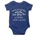 YCICIVDee Pack Diapers I'm Going To Nana &Papa's House Unisex Baby