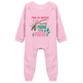 thumbnail image 1 of YCICIVDee Pack My Diapers I'm Going Fishing &My Papa Baby Bodysuit Newborn Organic Romper 6-9 Months Pink, 1 of 4