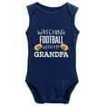 thumbnail image 1 of YCICIVDee Watching Football with My Grandpa /Gift Baby Boy or Baby Girl Bodysuit Baby Clothes 3-6 Months, 1 of 4