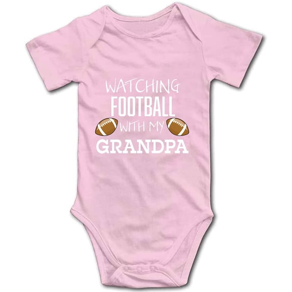 YCICIVDee Watching Football with My Grandpa /Gift Baby Boy or Baby Girl Bodysuit Baby Clothes 6-9 Months