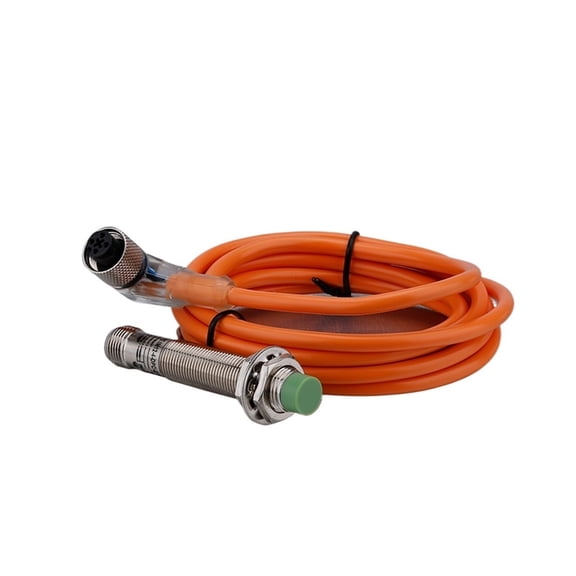 YCJYWXSR LM12-3004 12MM Embeded Type Proximity Sensor with Wire Plugg-In Connector 4MM Detection Distance NPN/PNP Output IP67 Waterproof - L_AC SCR TWO WIRE_NO_AC 90-250V