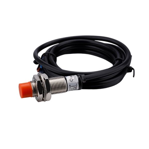 YCJYWXSR PR12-4 12MM Non-Embeded Type Proximity Sensor Switch NPN/PNP Output with 4MM Detection Distance NO/NC IP67 Waterproof Sensor - DC TYPE_PNP_NC_DC6-36V