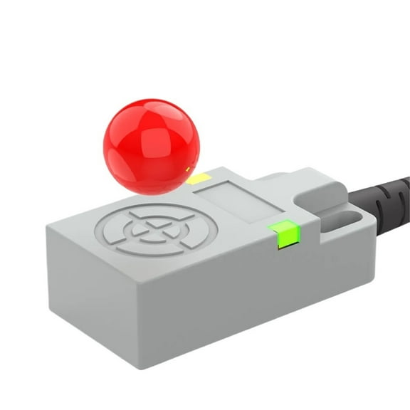 YCJYWXSR Square Inductive Proximity Sensor NPN PNP 12-24VDC 3-wire IP67 Upper Sensing Distance 5mm Smart Metal Detection Switch - 5MM DC3-WIRE PNP NO