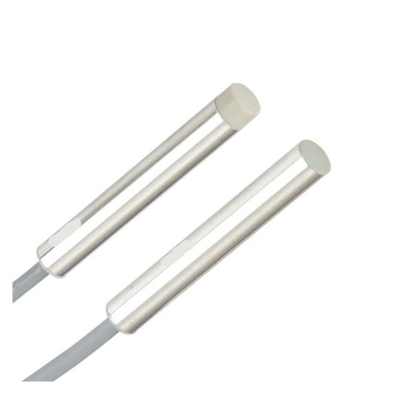 YCJYWXSR Stainless Steel M6.5 Inductive Sensor Switch without Thread NPN PNP 3Wires Proximity Switches NO NC 1mm 2mm 3mm 4mm 6mm - M6.5 FLAT HEAD_PNP NO_DISTANCE 4MM